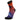 Colorful sock with New York City design on a white background