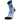 Light blue sock with red star and 'Chicago' text on a white background