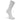 White sock on a white background
