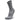 Gray sock on a white background