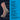 Sock with labeled features on a blue and black background
