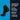 Black sock with features highlighted on a blue and black background