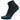 Blue ankle sock on a white background