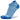 A pair of blue Hidden Contour No Show socks designed for running and other activities, featuring a no-show heel and a high cushioning sole.